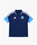 Polo de adulto Adidas azul oscuro