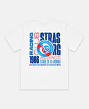 WHITE PERMANENT LOGO T-SHIRT