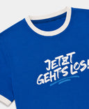 T-SHIRT MARKER BLEU ENFANT