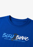 T-shirt Bleu&Blanc Bleu Junior