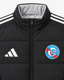 Adidas black sleeveless jacket 26/27